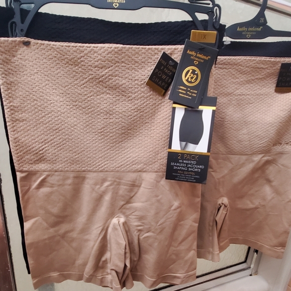 NWT Kathy Ireland Intimates Full Figure 2PK POWER Shaping Shorts. 1X & 2X.$35 Ea - Picture 3 of 13